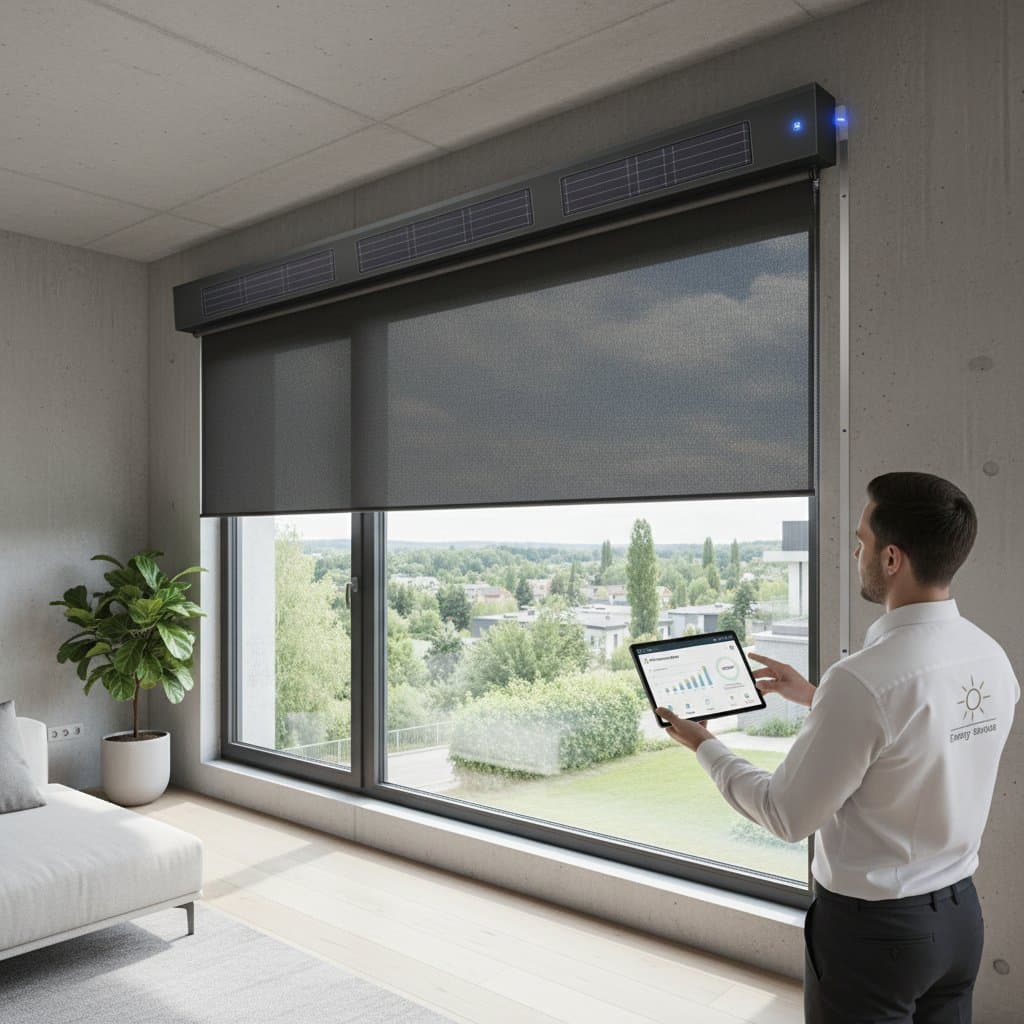 Image for Solar Smart Shades Cut Energy Bills Automatically