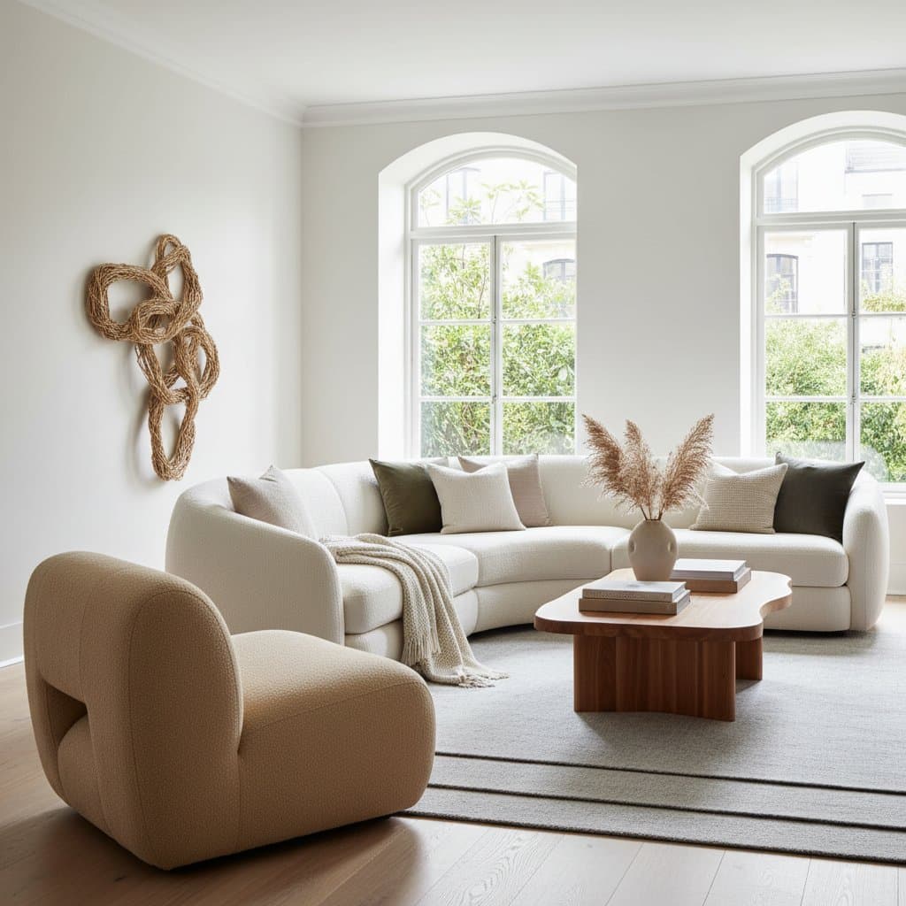 Featured image for Bouclé Fabric Bridges Comfort and Sophistication