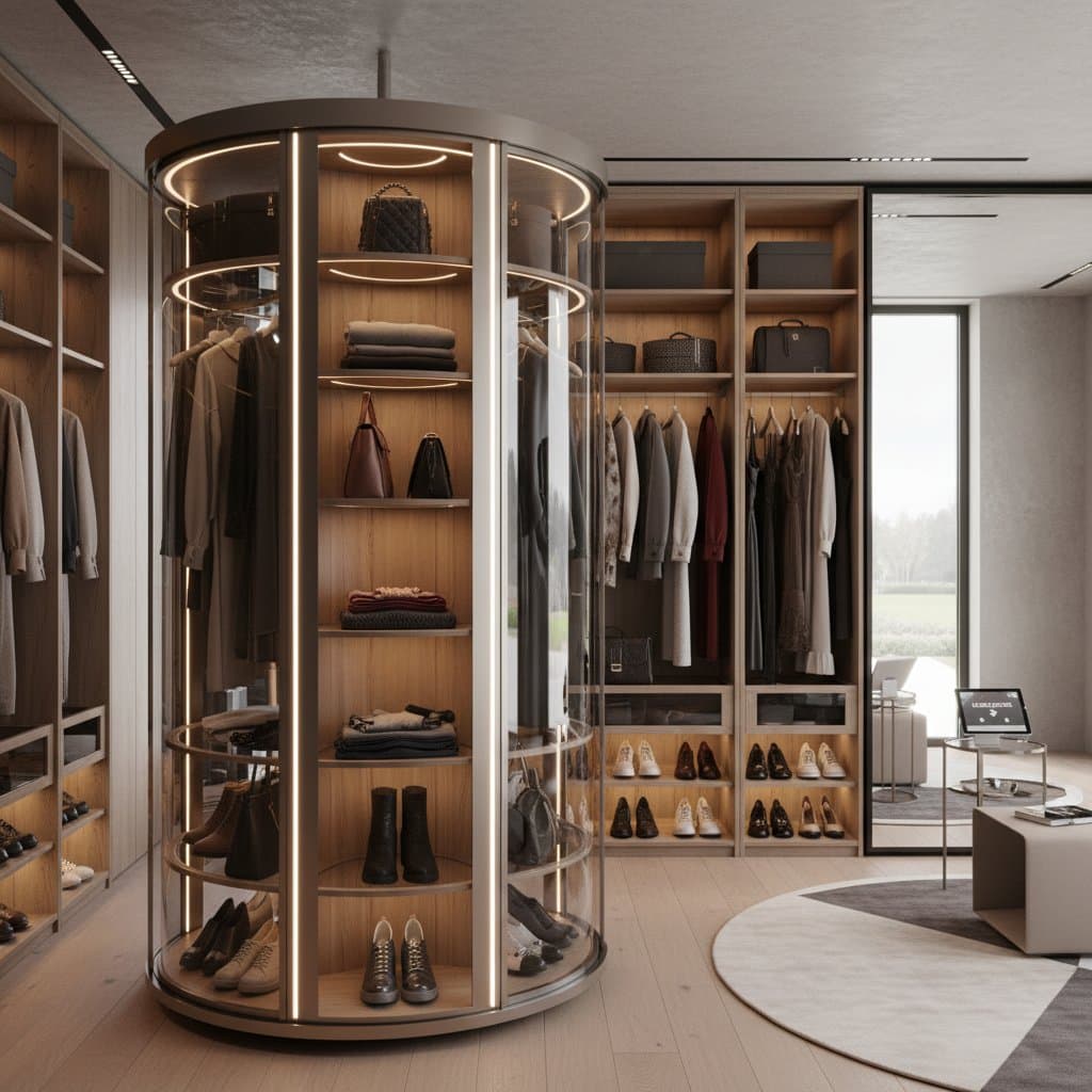 Featured image for Why Rotating Closets Beat Traditional Shelving