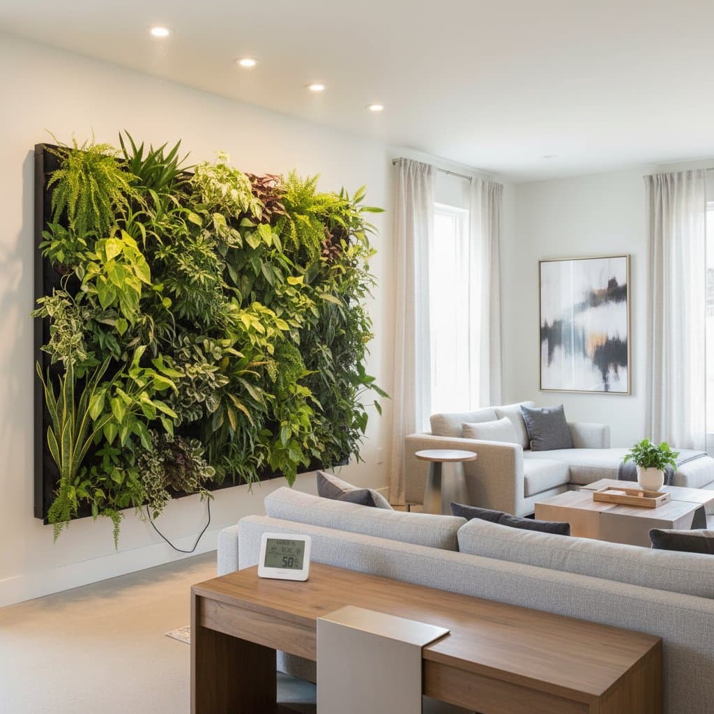 Image for Living Walls Filter Air and Balance Indoor Humidity