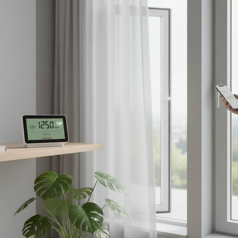 Featured image for CO2 Monitors Tell You When Indoor Air Needs Fresh Air