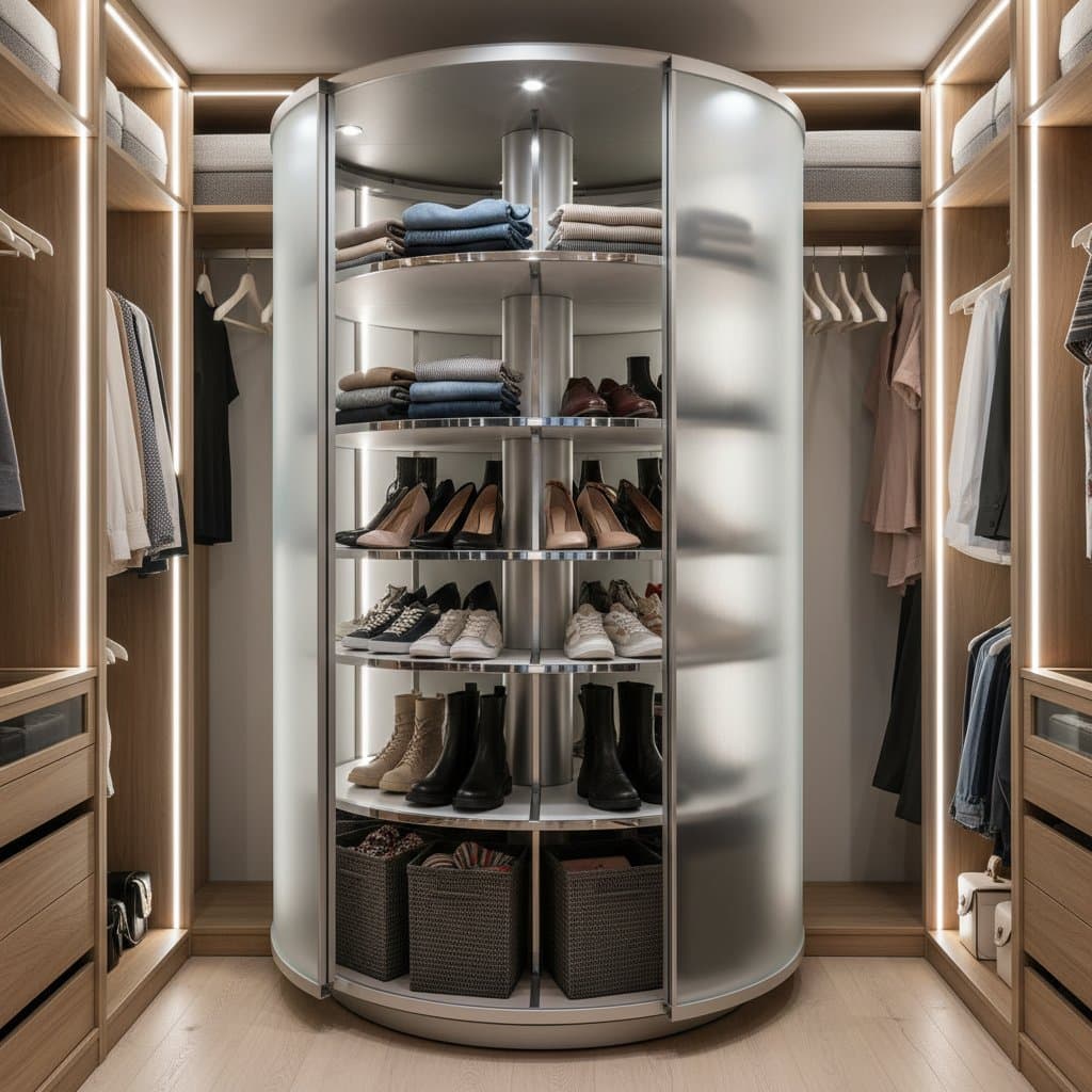 Rotating Carousels Transform Wasted Corner Space