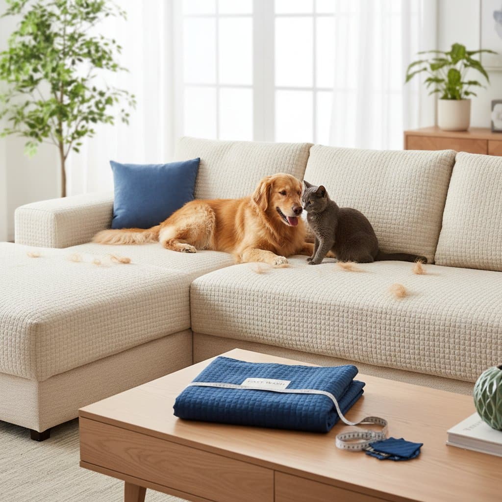 Pet-Proof Your Sofa With Washable Slipcovers