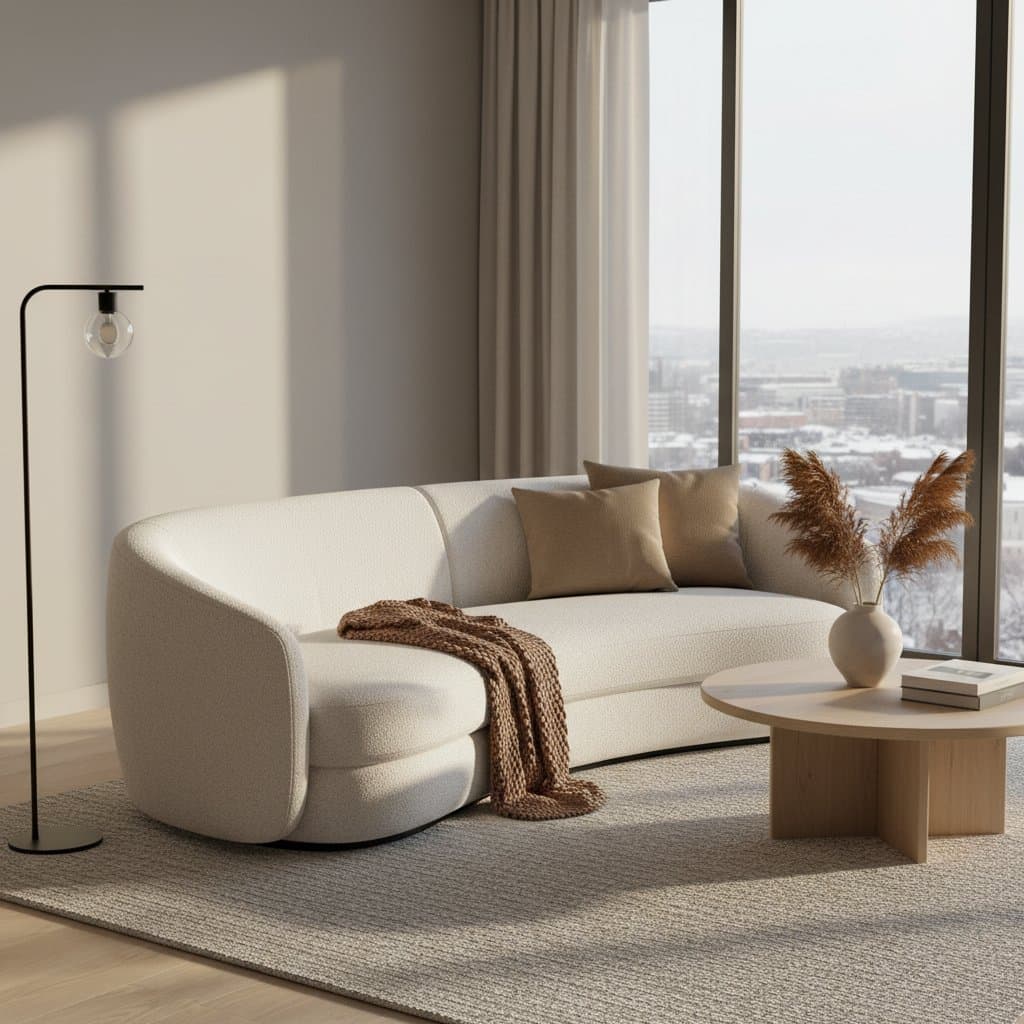 Why Bouclé Sofas Add Instant Warmth to Cold Rooms