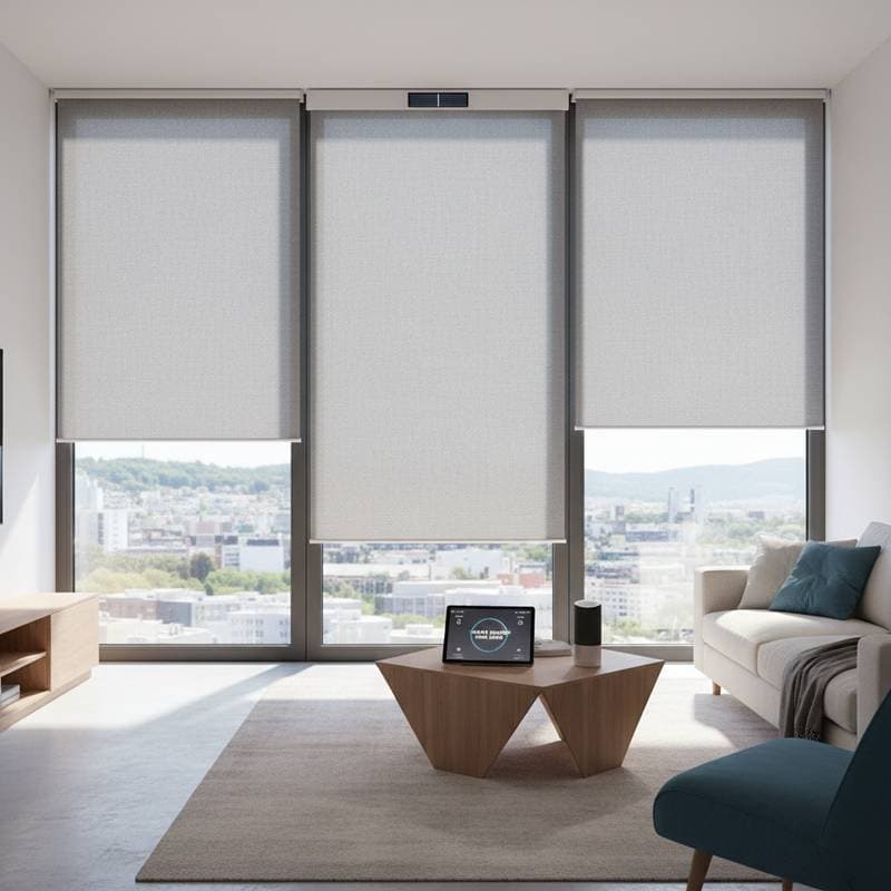 Image for Solar Smart Blinds Eliminate Wiring and Battery Hassles