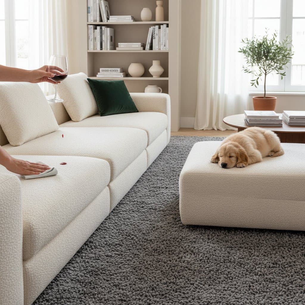 Image for Washable Bouclé Solves Luxury Fabric's Biggest Flaw