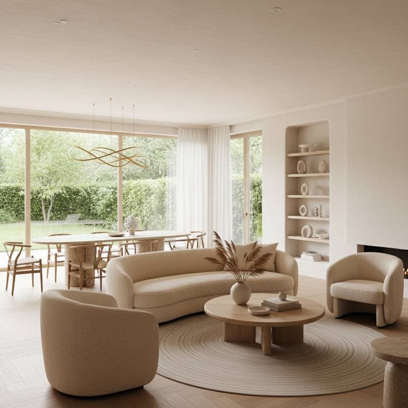 Image for Curves Replace Sharp Corners in Modern Home Design