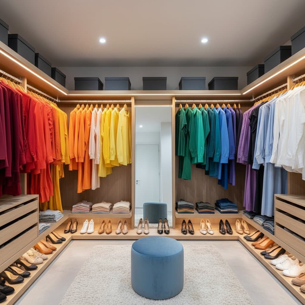 Featured image for Why Color-Coded Closets Save Time Every Morning