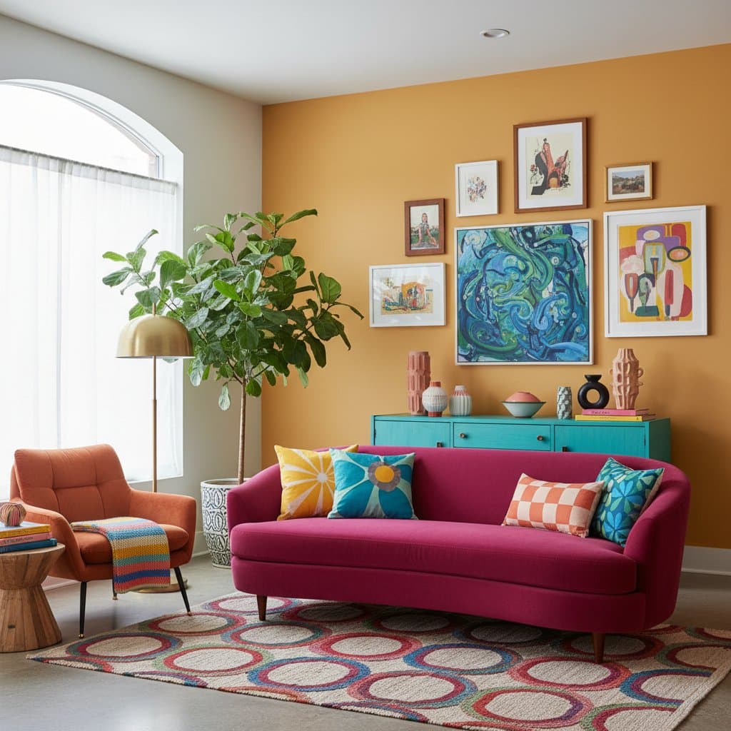 Dopamine Decor Brings Bold Color Back to Interiors