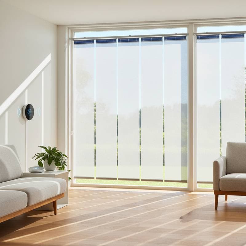 Image for Solar Blinds End Battery Changes for Good