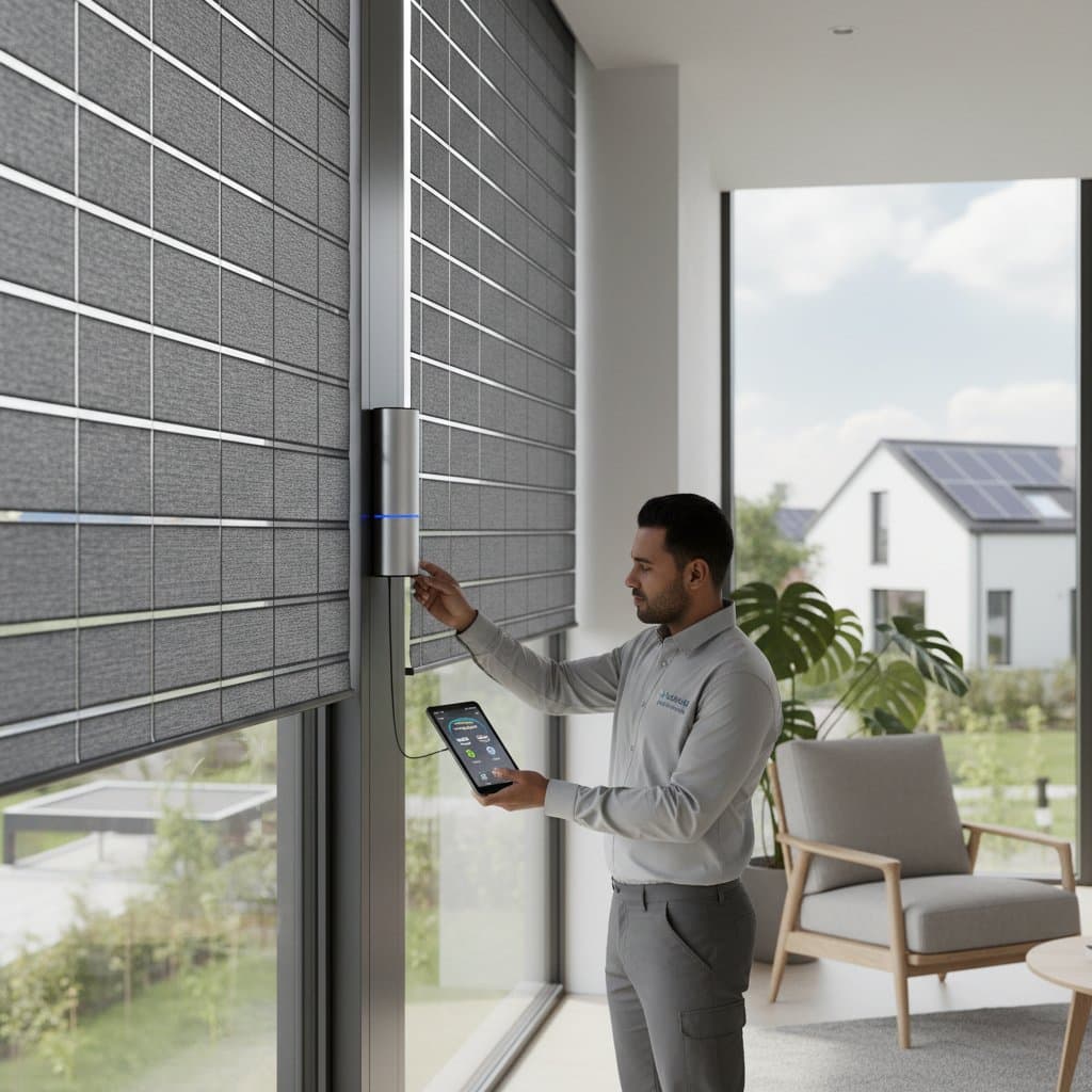 Image for Solar Blinds Cut Energy Bills With No Wiring Needed