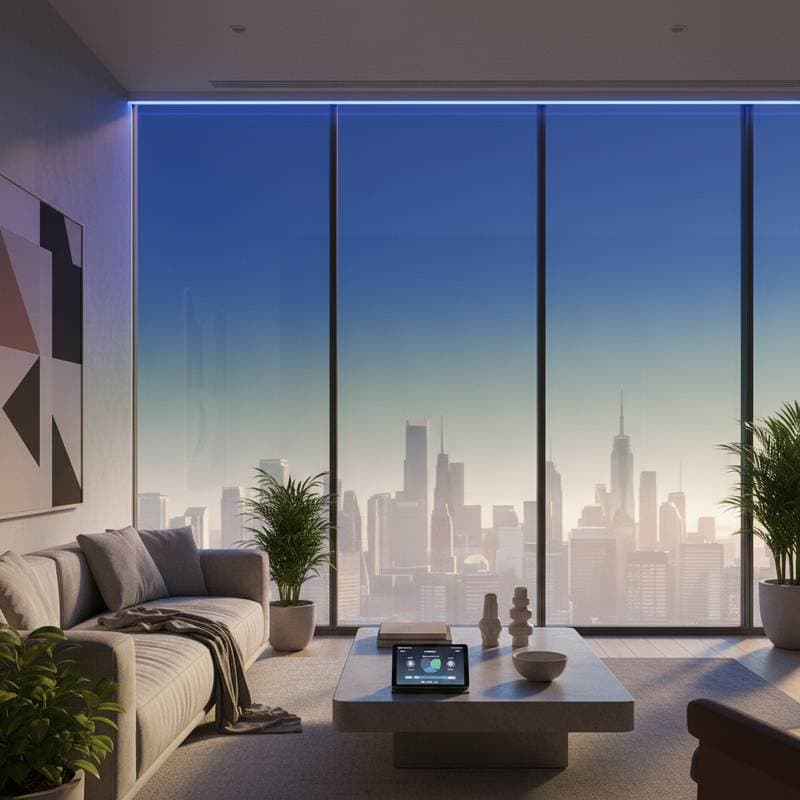 Image for Smart Glass Replaces Curtains by 2026