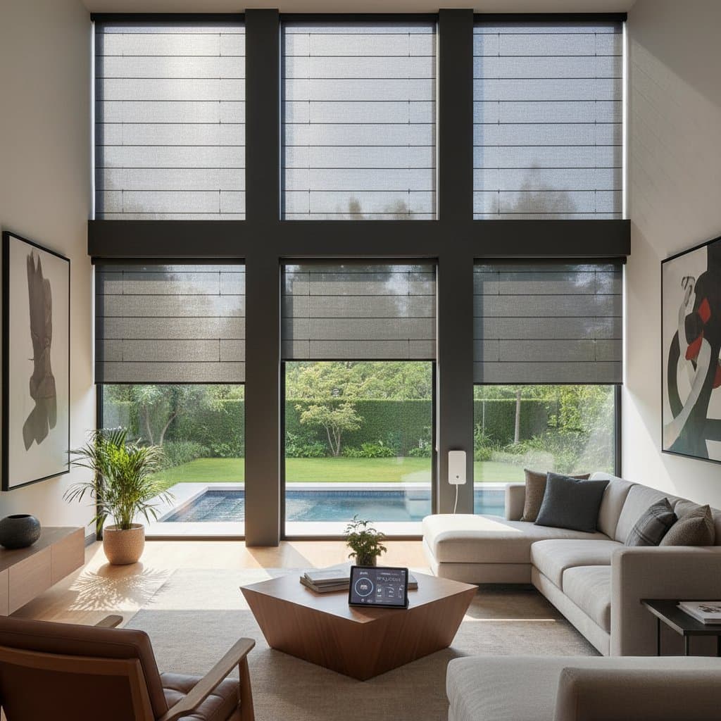 Solar Window Shades That Generate Electricity