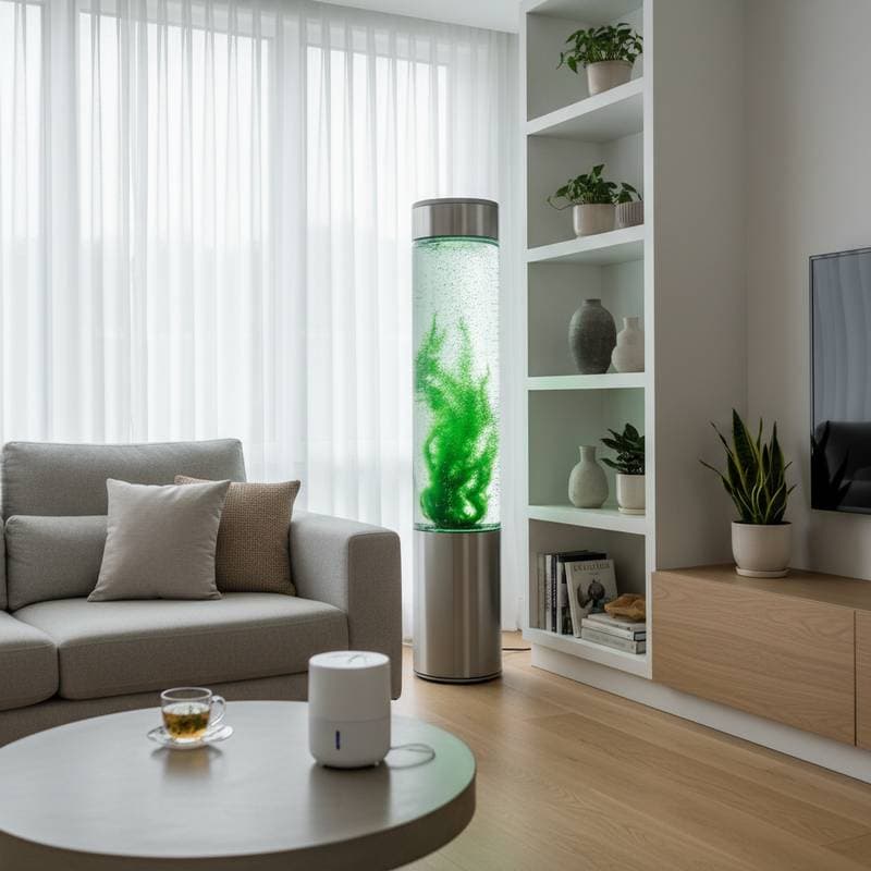 Image for Algae Purifiers Use Living Organisms to Clean Indoor Air