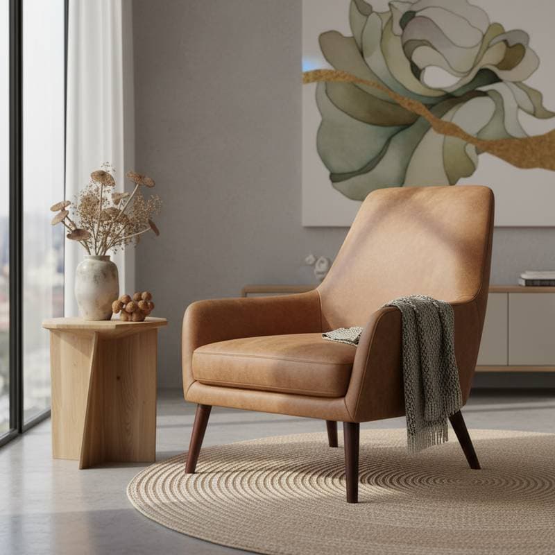 Image for Mushroom Leather Upholstery: What Works Now