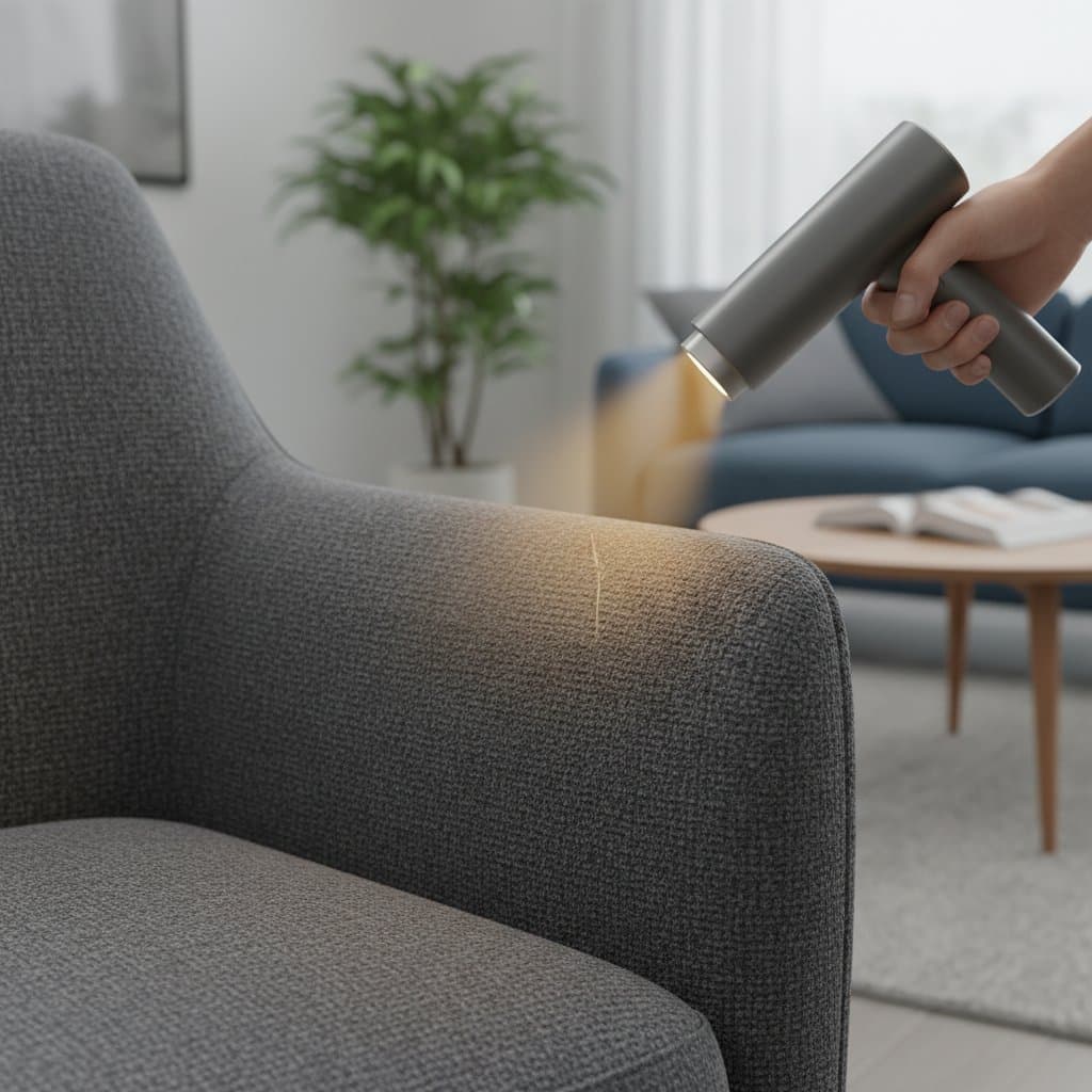 Image for Self-Healing Fabrics Close Minor Upholstery Scratches