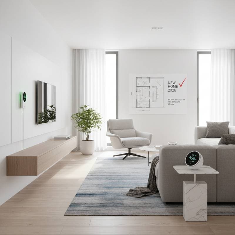 Image for Why New Homes Must Include CO2 Sensors by Law