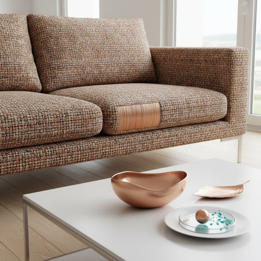 Copper Fabric Fights Germs Without Harsh Chemicals