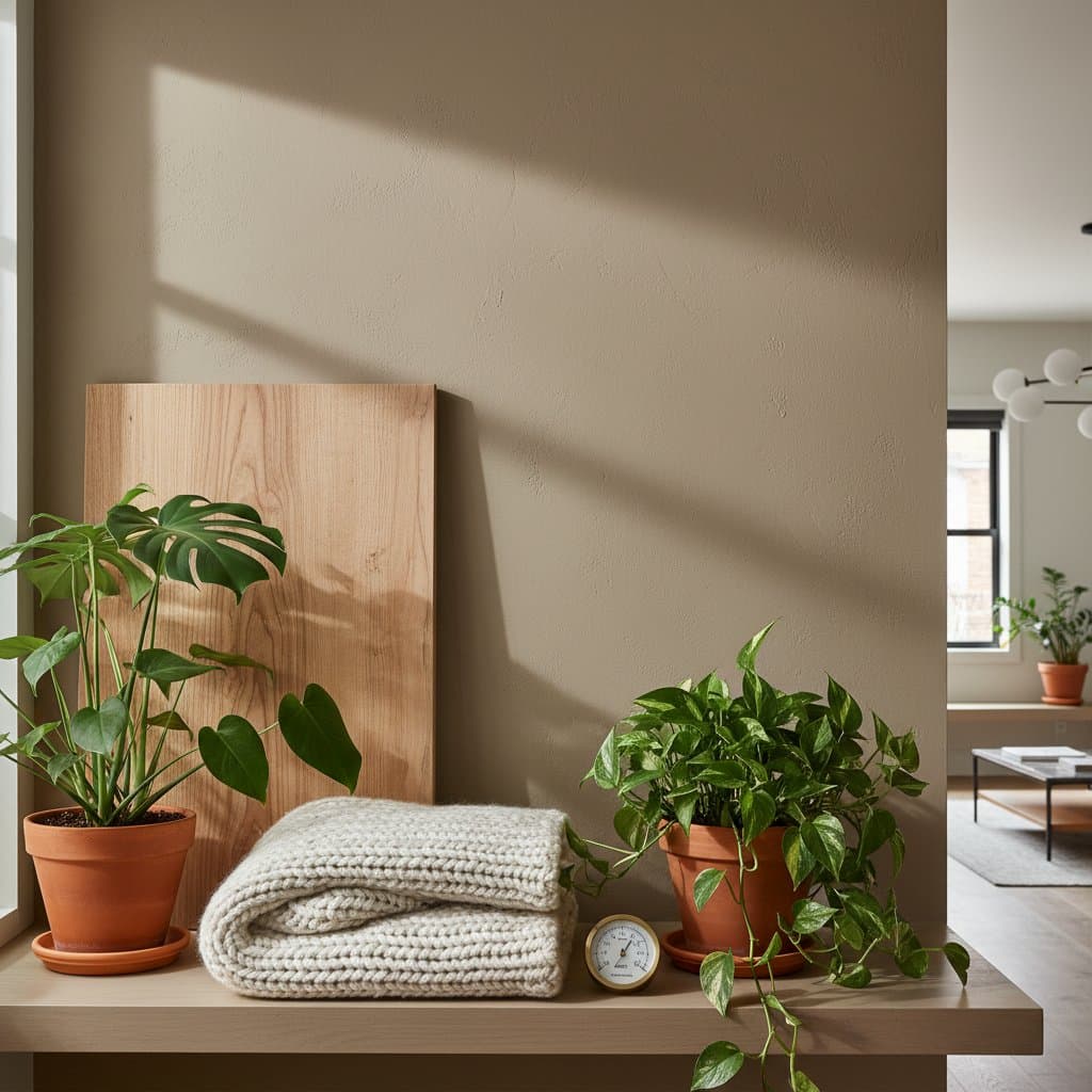 Natural Materials That Balance Indoor Humidity