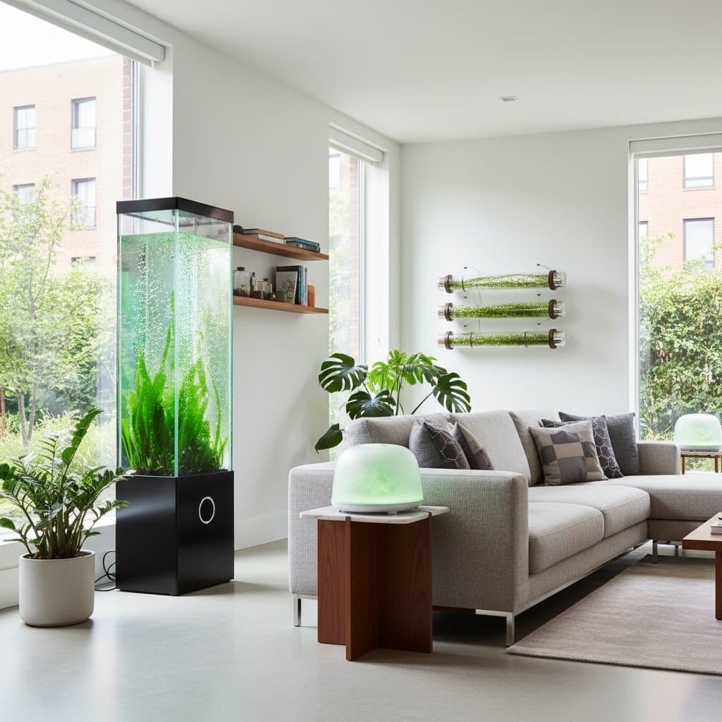 Living Algae Systems Replace Traditional Air Filters