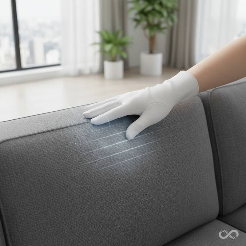 Self-Healing Fabric Repairs Couch Scratches in Minutes