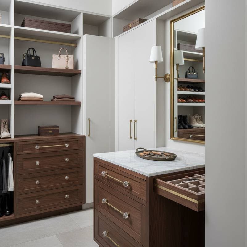 Why Vintage Hardware Rules Luxury Closets in 2026