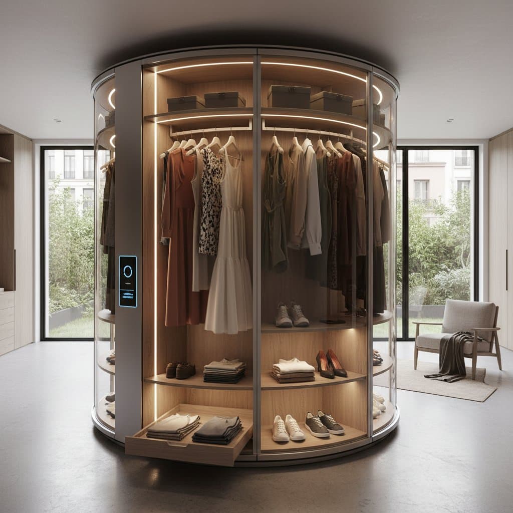 Motorized Closet Carousels Are Exploding in 2026