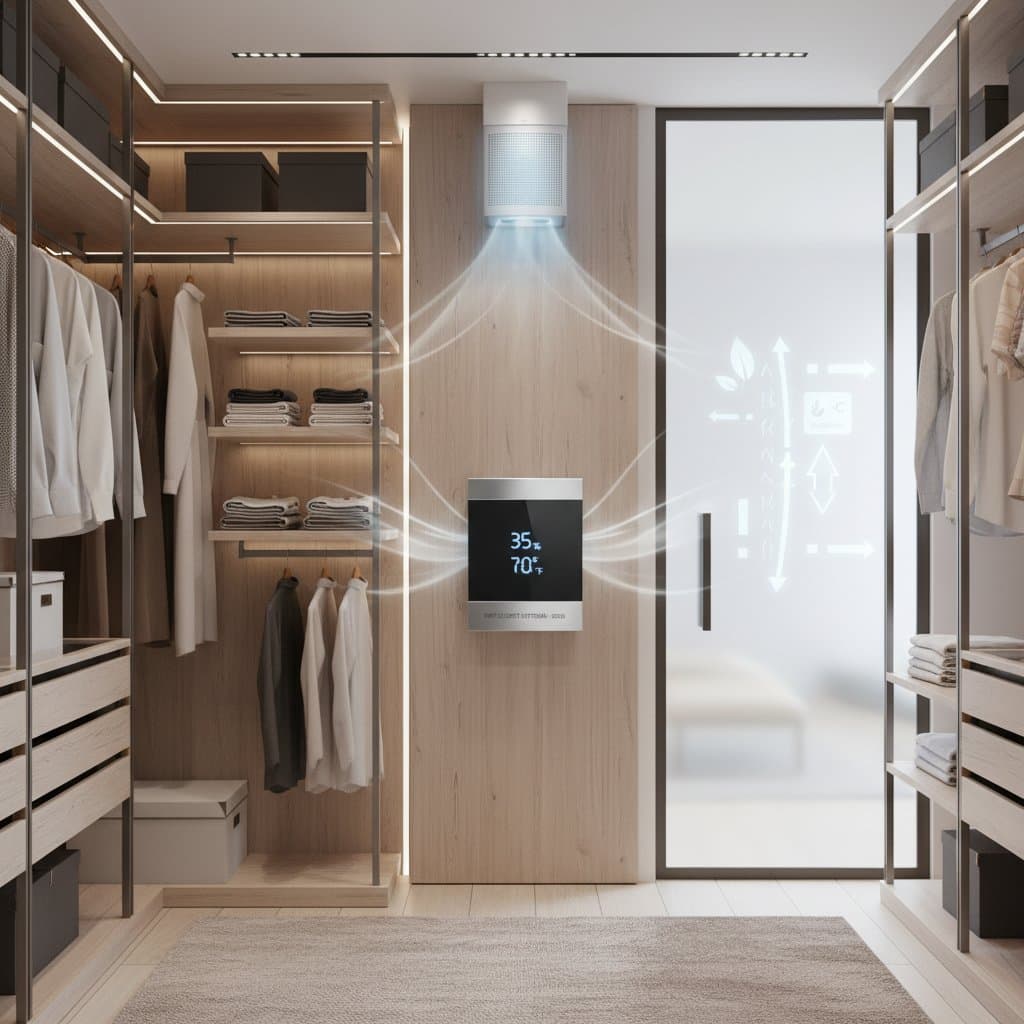 Why Trapped Air in Closets Creates Mold Problems