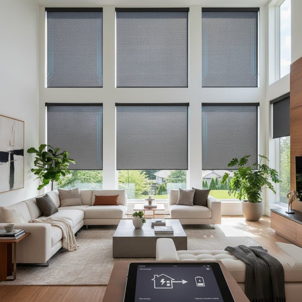 Window Shades That Generate Electricity for Your Home