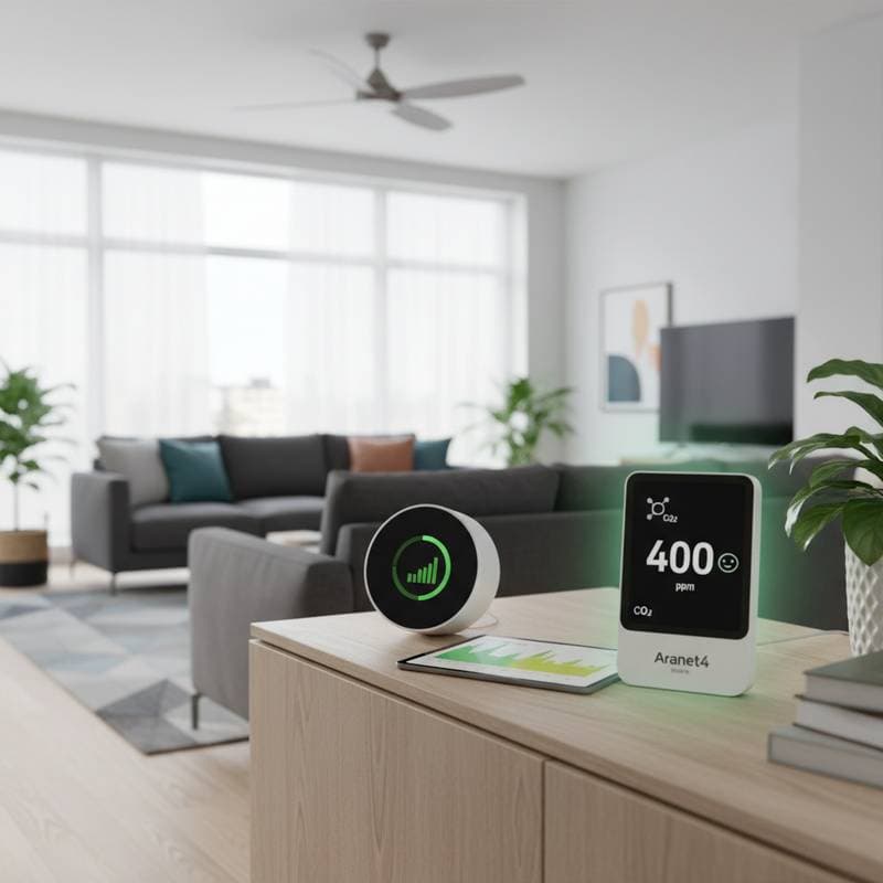 Image for CO2 Sensors Now Essential for Smart Home Health