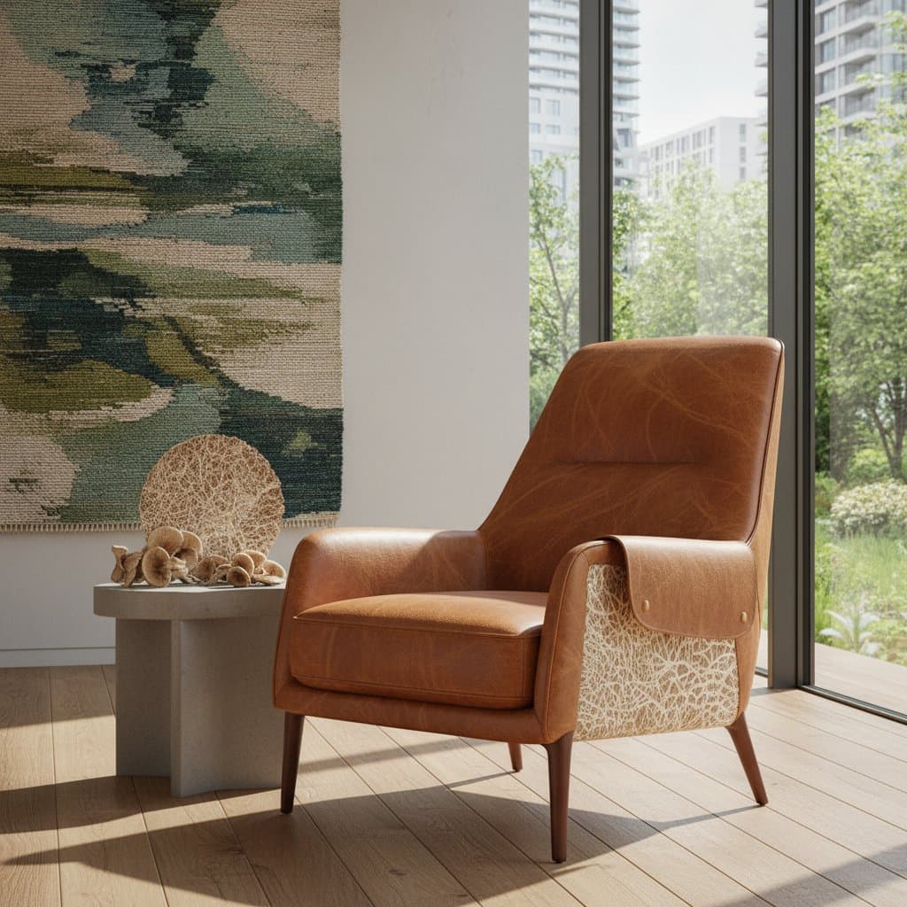 Why Mushroom Leather Beats Traditional Upholstery