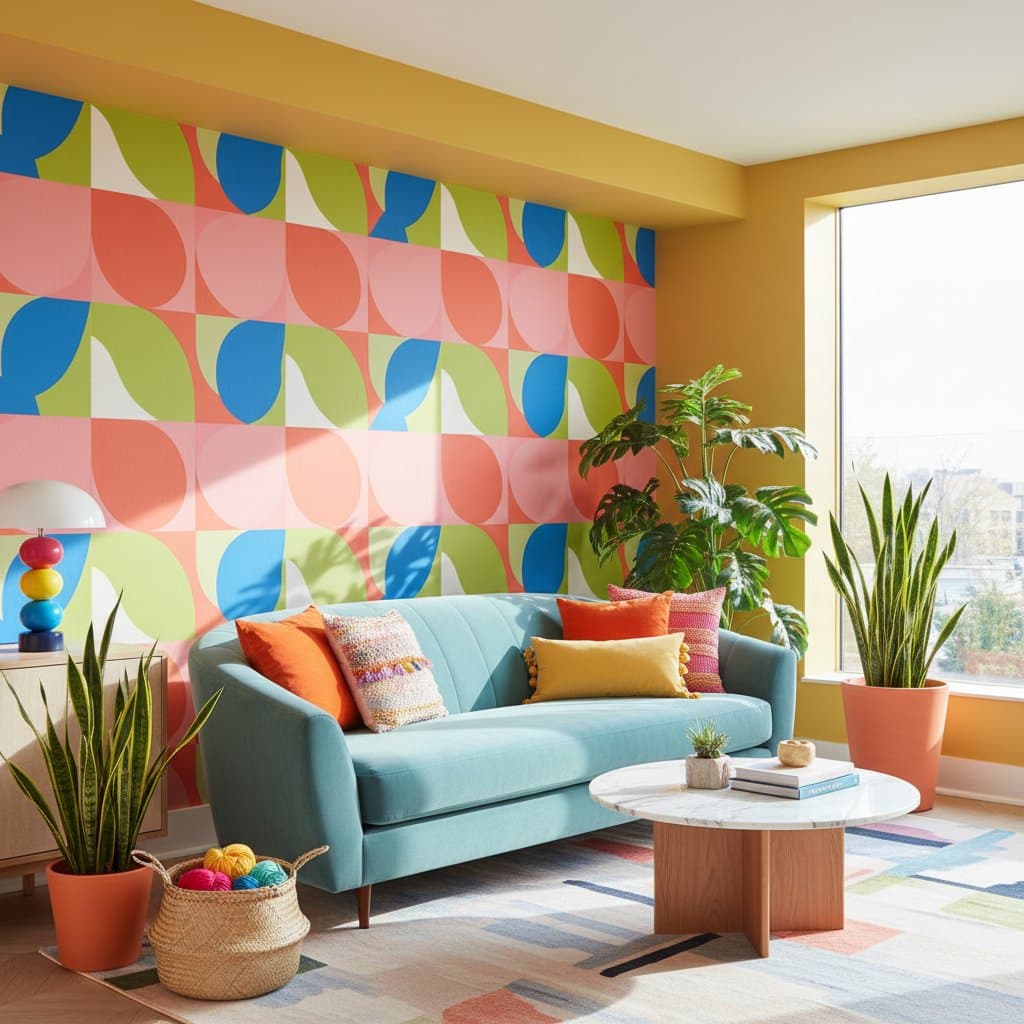 Image for Dopamine Colors Turn Rooms Into Instant Mood Boosters