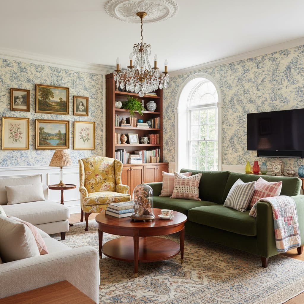 Image for Grandmillennial Style Brings Warmth Back to Homes