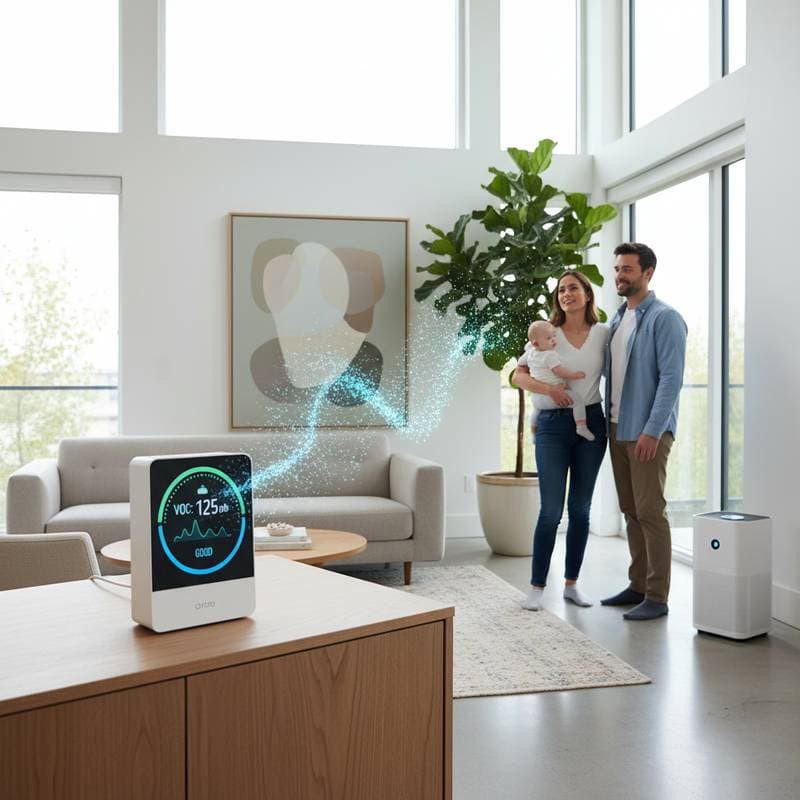 Image for VOC Sensors Make Invisible Home Toxins Visible