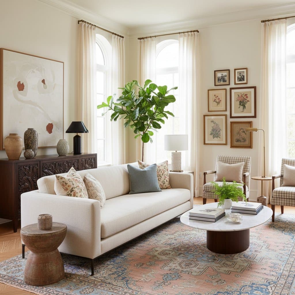 Mixing Vintage and Modern Without the Clutter