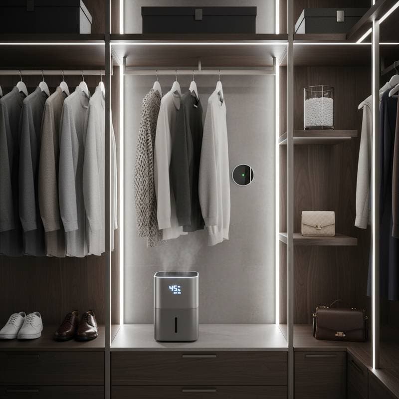 Image for Why Humidity Controls Are Saving Closets from Mold