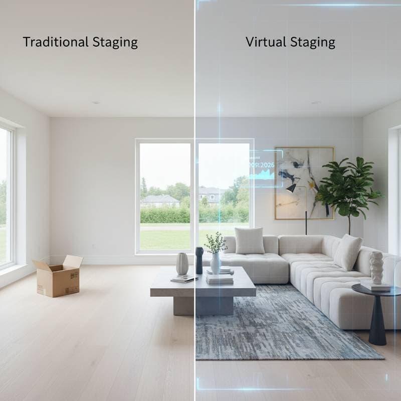 Virtual Staging Cuts Home Sale Time and Costs
