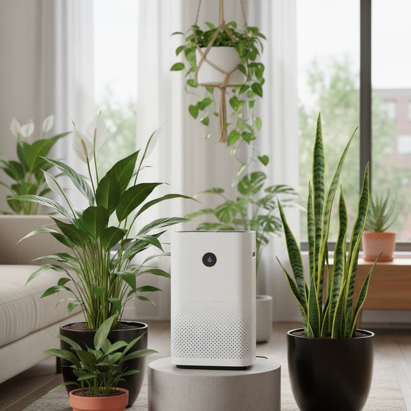 Plants That Help Your Air Purifier Work Better