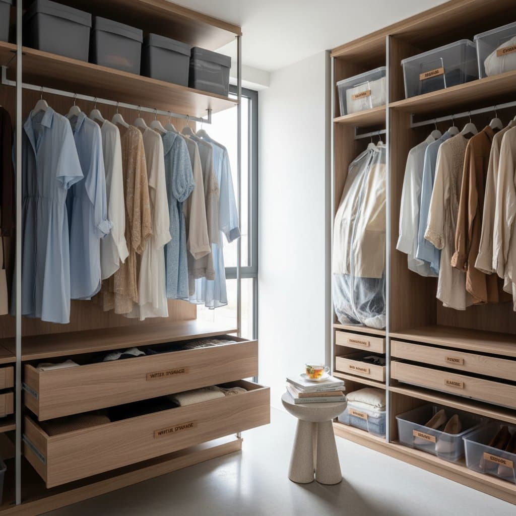 Rotating Your Closet Seasonally Ends Decision Fatigue