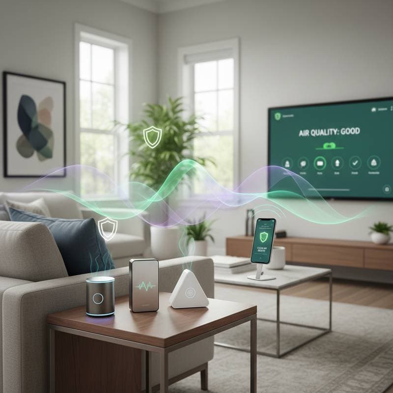 Image for Smart Sensors Detect Invisible Toxins in Your Home