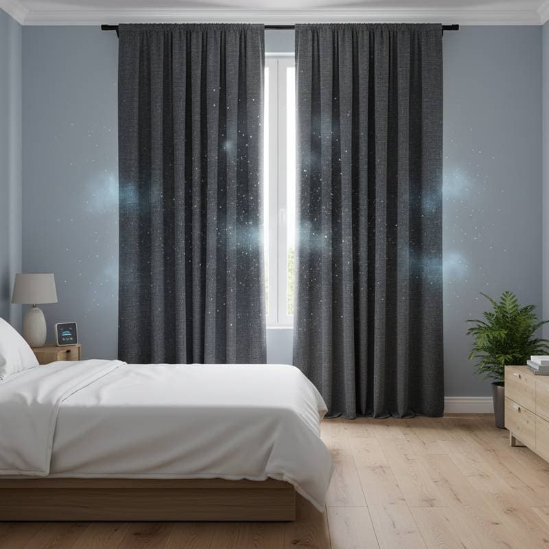 Image for Blackout Curtains That Clean Your Air While You Sleep