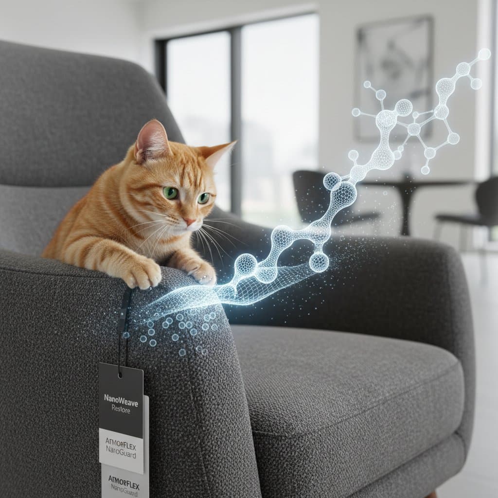 Image for Fabrics That Repair Pet Scratches on Their Own