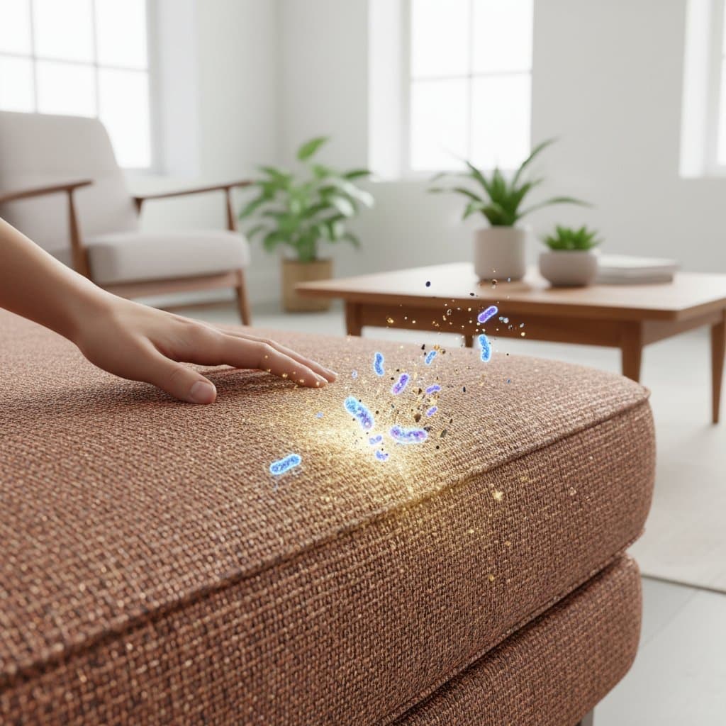 Copper Fabric Kills Germs on Contact Without Chemicals