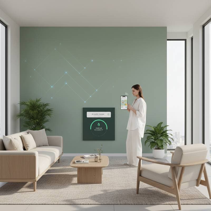 Image for Walls That Detect Toxins: VOC-Sensing Paint Explained