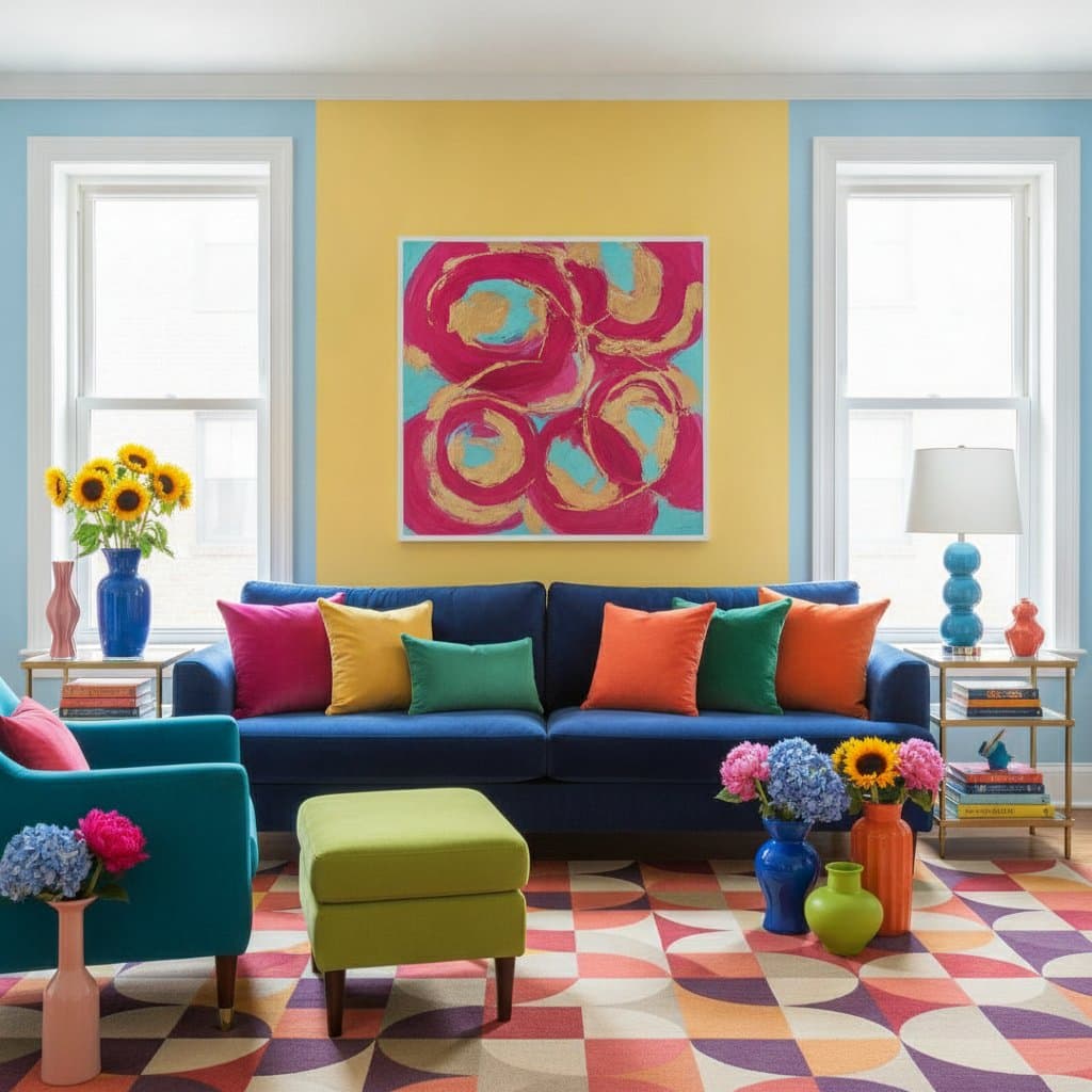 Image for Bold Colors That Boost Your Mood at Home