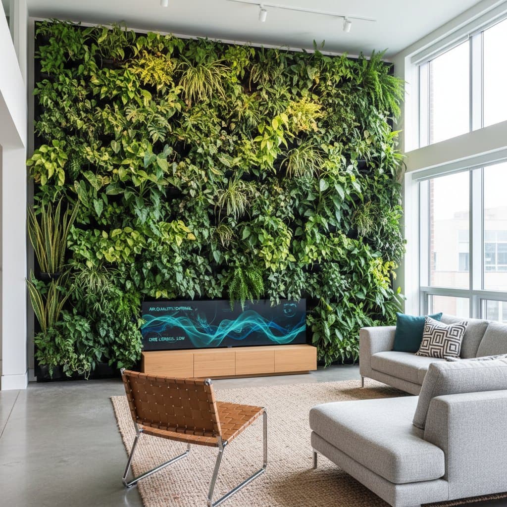 Image for Living Walls That Naturally Purify Your Indoor Air