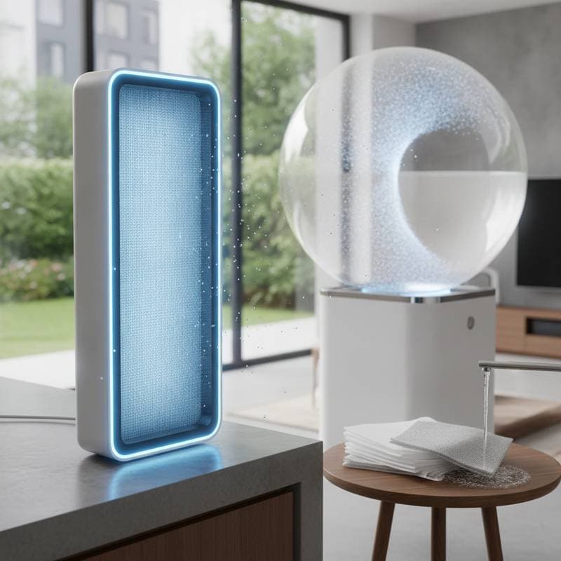 Image for Electrostatic Filters Catch 99% of Allergens Without HEPA