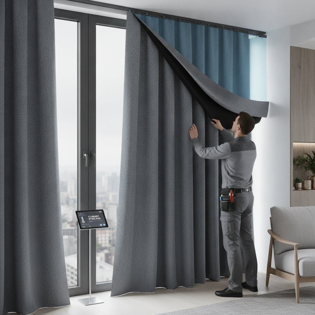 Image for Thermal Gel Curtains Cut Energy Loss Through Windows