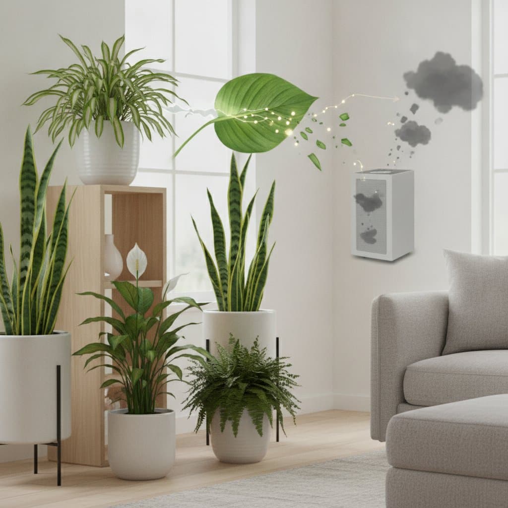 Image for Plants Break Down VOCs Where Filters Just Trap Them