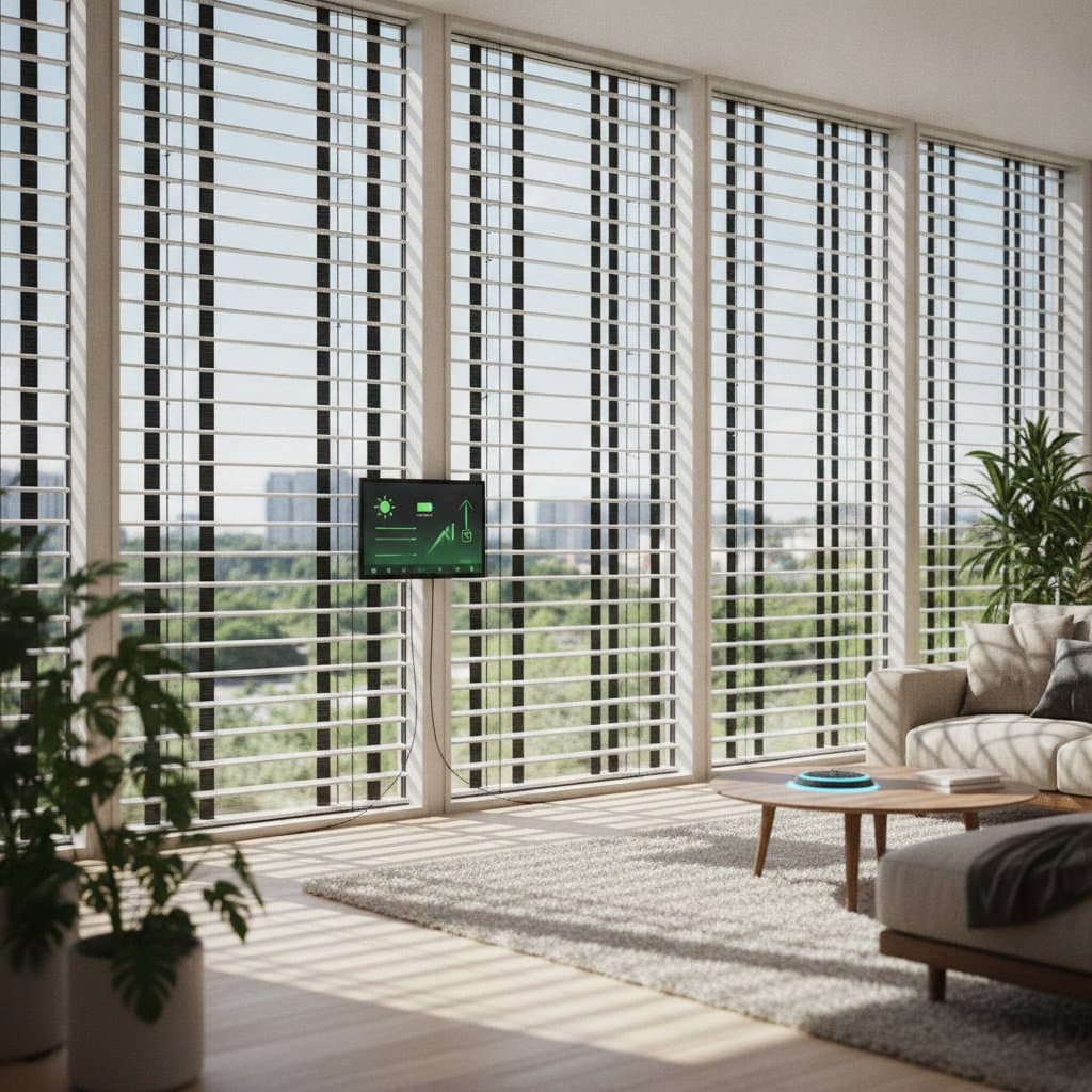 Image for Solar Blinds Turn Windows Into Home Energy Sources